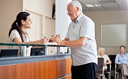  man coming in for implant consultation